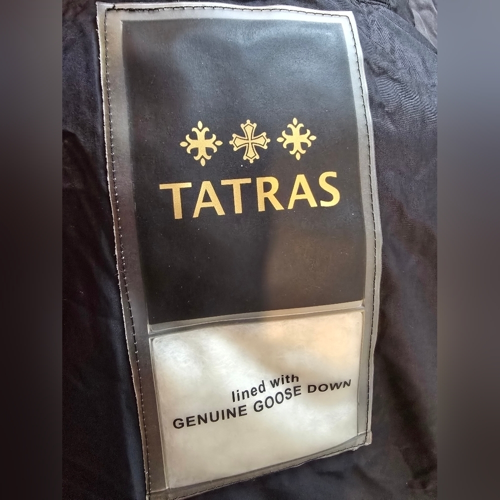 Tatras Genuine Goose Women's Short Sleeve Puffer Vest Black - Picture 7 of 11
